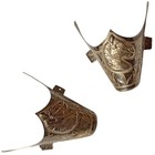 Sterling Silver 1950s Cowboy Boot Tips Plata De Jalisco Guadalajara Mexico