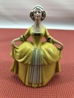 Vintage E r Germany Trinket Box  Perfect 1950s Madame Pompadour Dresser Doll