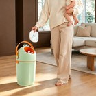 Odor Locking Diaper Pail With Airtight Lid  Baby Diaper Trash Can  Odorless 15l