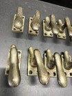 Lot Of 24 Vintage Bronze Casement French Window Cupboard Cabinet Latch Catch