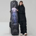 Unisex Padded Snowboard Bag With Wheels Single double Board Roller Ski Carry Bag