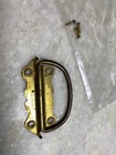 Vintage Antique Art Deco Brass Chest Trunk Case Suitcase Metal Handle