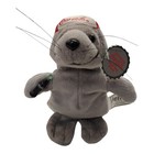 Coca-cola Coke Cute Seal W  Baseball Cap Hat 8  Bean Bag Stuffed Animal Toy 1997