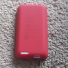 Red Mp3 Player Portable Media Player With Screen And Navigation Buttons