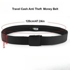 Travel Security Money Belt With Hidden Pocket Anti-theft Hidden Waist Money Belt