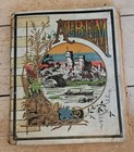 Victorian Album Antique Scrapbook -  Scraps  Cards And Cut-outs
