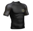 Fuji Bushido Flex Lite Mma Bjj Jiu Jitsu Shortsleeve Short Sleeve Ss Rashguard
