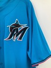 Justin Fall  7 Miami Marlins Game Used Jersey Spring Training Size  50