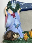 Vintage 90s Disney Cinderella Fairy Godmother Midnight Picture Frame- Rare Find