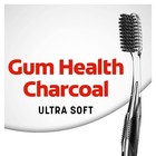 Colgate Gum Health Charcoal Toothbrush With Ultra Soft Floss Tip Bristles  Ex   