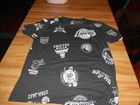 Nba Brand Black T-shirt With Team Logo Size Large