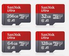 Sandisk Micro Sd Card Ultra Memory Card 32gb 64gb 128gb 256gb Class 10