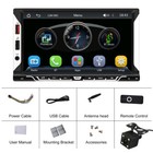 7  Radio Double 2din Car Stereo With Cd Dvd Player Gps Navigation Bluetooth Usb