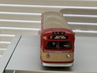 Corgi Custom Painted Gm Oldlook Red   Tan Lines  What If Model Bus