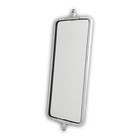  33311 Stainless Steel Heated West Coast Mirror W heating   Lighting Function