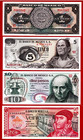   viva M  xico  Set 8 Unc Notes 1  5  10  20  50  100  500  1000 Pesos Various Yrs