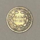 1856 Seated Liberty Half Dime Silver Coin