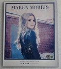 Maren Morris Signed Beckett Bas Coa 8x10 Photo Country Music Singer Autographed