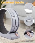 Cat Exercise Wheel 35 Inch For Indoor Cats  Safety Cat Treadmill Running Wheel