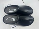 Klogs Footwear Women s Black Leather Slip Resistant Puregrip Professional - 9