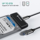 Usb3 0 To Sata Cable Adapter  With Silicone Ssd Case  Hard Drive Converter Ca   