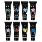 1pcs Christmas Long-lasting Glitter Sequin Gel Sparkling Liquid Eyeshadow 30ml