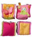 Toy Baby Soft Bloomin Blocks Developmental Rattle Crinkle Bright Stars Free Ship