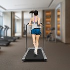 Gray Under Desk Treadmill Folding Electric Walking Jogging Machine Home W remote