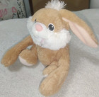 Dan Dee 7  Animated Singing Brown Bunny Rabbit Plush Stuffed Animal Easter