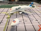 Jc Wings 1 400 Frontier Airlines Cargo A300-600st Beluga Custom Diecast Model