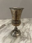 Jewish Kiddush Cup Sterling Silver Marked Ag Sterling