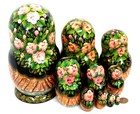 1997 Hand Painted Signed Russian Wooden Nesting Doll -matrioshka Fairy Tale  174
