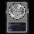 2017  1 Silver American Eagle     Ngc Ms-70     Coin Fdoi Elizabeth Jones A   trusted   