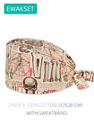 Cotton Surgery Cap Nurse Doctor Operating Hat Adjustable Scrub Surgical Caps
