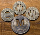 Washington  District Of Columbia Dc Capital Transit Co  Transit Token Lot