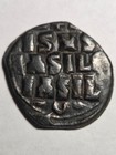 Byzantine Anonymous Follis Class D Jesus Christ King Of Kings 1042-1055 Sear1836