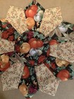 Handmade Quilted 12    Autumn Harvest Pumpkins Rustic Farmhouse Table Topper new