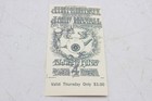  4  1968 Jimi Hendrix  Unused Original Concert Ticket  Artwork By Rick Griffin
