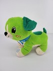 Leap Frog Read With Me Scout Interactive Plush Dog Leapfrog Puppy Green Works