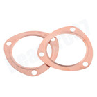 3  Copper Header Exhaust Collector Gaskets For Sbc Bbc 302 350 454 383
