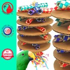 Bonka Bird Toys 2307 Big Trap Sandwich Cage Toy Conure Chew Parrot Amazon Pet