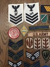 Mixed Lot Of Vintage Patches Mostly Military 40  Assorted Divisions