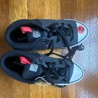 Converse Chuck Taylor All Star Black Mid Top Sneakers Unisex Kids Lace Up Logo