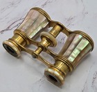 Antique Lemaire Paris Mother Of Pearl Opera Glasses Cir After 1890   D165