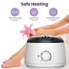 Waxing Kit Wax Heater Warmer Pot Machine Depilatory 400g Wax Beans Hair Removal