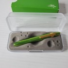 Fisher Space Pen Black Ink Model Bullet 400lg Gfg Green New In Box With Case 