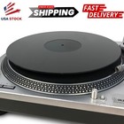 12  Acrylic Turntable Mat - Acrylic Slipmat For Vinyl Lp Record Players   black 