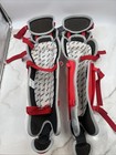 Easton Gametime Intermediate Catcher s Leg Guards - Red Adult 16 