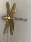 Jizai Okimono Dragonfly Ornament Statues Copper Vintage