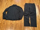 Zero Restriction Tracksuit Set Medium Black Performance Golf Jacket Pants